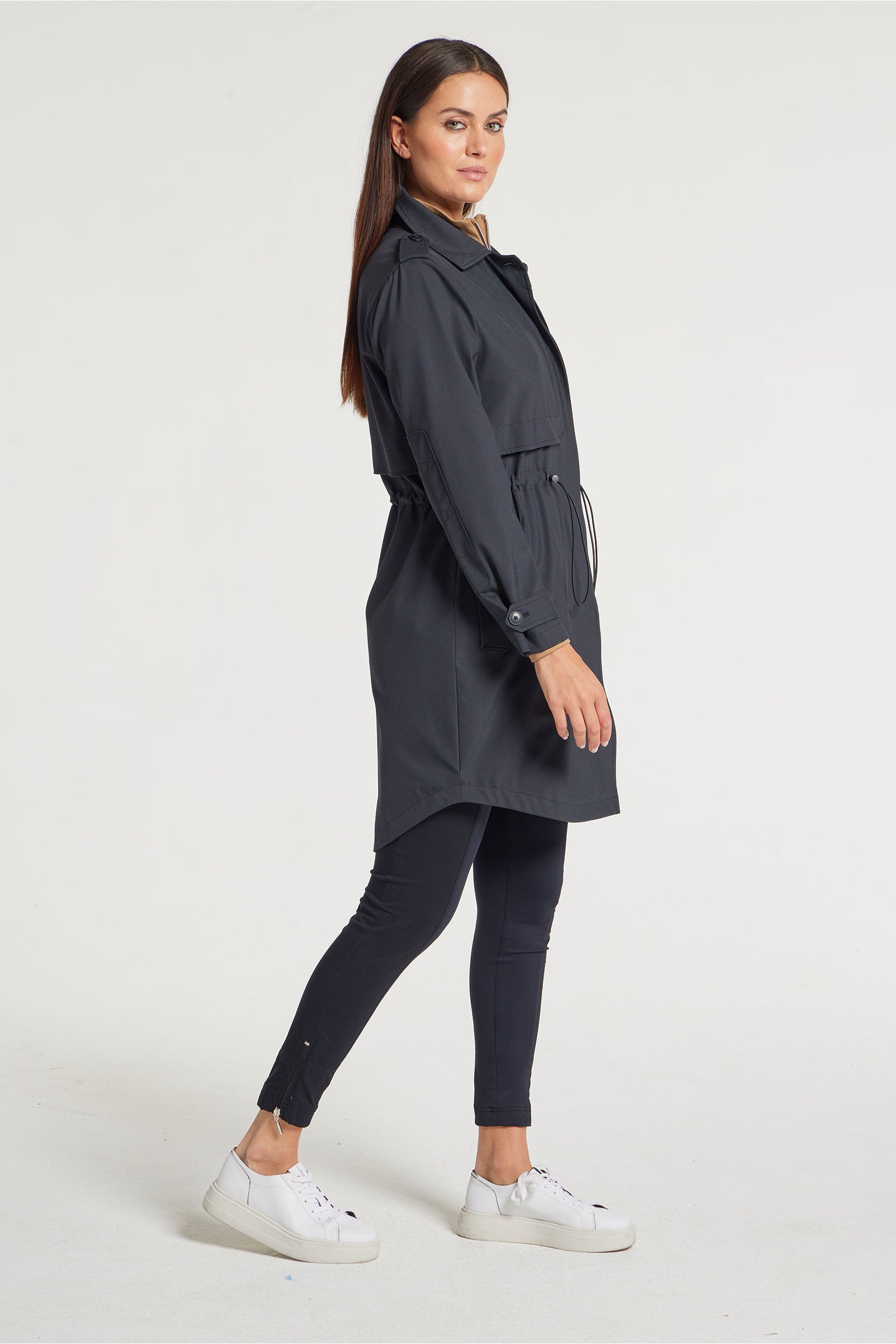 Black || Marais Trench Coat